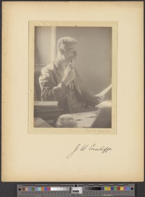 John William Cunliffe (recto)