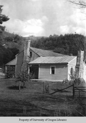View of Grant cabin