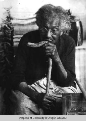 Elderly African-American woman