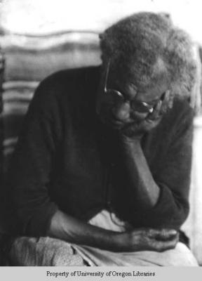 Elderly African-American woman