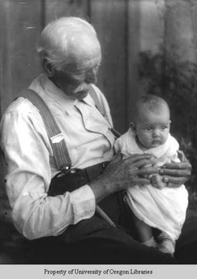James Owenby with child