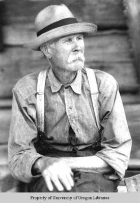 Uncle Leo Medcalf, basket maker, Soluda, N.C.
