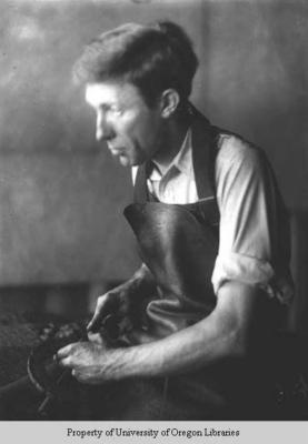 Anthony Lord, architect &amp; iron worker, Ashville N.C.