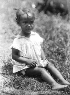 Little African-American girl