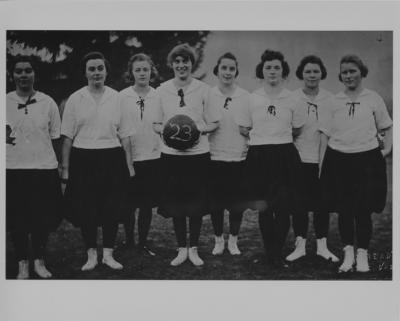 Basketball: Women's, 1920s [9] (recto)