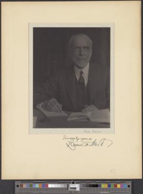Lawrence F. Abbott (recto)